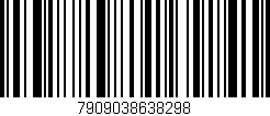 Código de barras (EAN, GTIN, SKU, ISBN): '7909038638298'