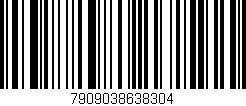 Código de barras (EAN, GTIN, SKU, ISBN): '7909038638304'