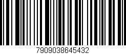 Código de barras (EAN, GTIN, SKU, ISBN): '7909038645432'