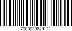 Código de barras (EAN, GTIN, SKU, ISBN): '7909038649171'