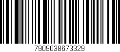 Código de barras (EAN, GTIN, SKU, ISBN): '7909038673329'