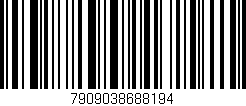 Código de barras (EAN, GTIN, SKU, ISBN): '7909038688194'