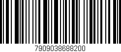 Código de barras (EAN, GTIN, SKU, ISBN): '7909038688200'