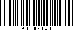 Código de barras (EAN, GTIN, SKU, ISBN): '7909038688491'