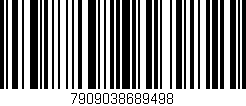 Código de barras (EAN, GTIN, SKU, ISBN): '7909038689498'