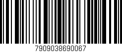 Código de barras (EAN, GTIN, SKU, ISBN): '7909038690067'