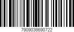 Código de barras (EAN, GTIN, SKU, ISBN): '7909038690722'