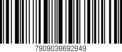 Código de barras (EAN, GTIN, SKU, ISBN): '7909038692849'