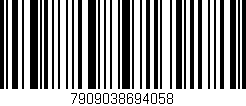 Código de barras (EAN, GTIN, SKU, ISBN): '7909038694058'