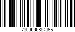 Código de barras (EAN, GTIN, SKU, ISBN): '7909038694355'