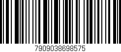 Código de barras (EAN, GTIN, SKU, ISBN): '7909038698575'