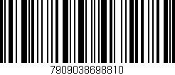 Código de barras (EAN, GTIN, SKU, ISBN): '7909038698810'