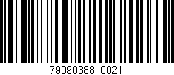 Código de barras (EAN, GTIN, SKU, ISBN): '7909038810021'