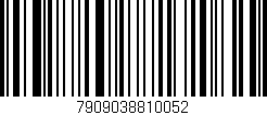 Código de barras (EAN, GTIN, SKU, ISBN): '7909038810052'