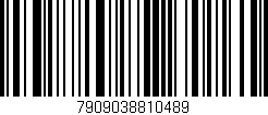 Código de barras (EAN, GTIN, SKU, ISBN): '7909038810489'