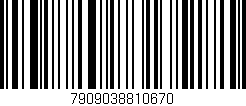 Código de barras (EAN, GTIN, SKU, ISBN): '7909038810670'