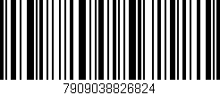Código de barras (EAN, GTIN, SKU, ISBN): '7909038826824'