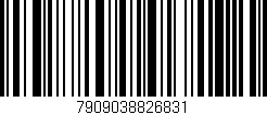 Código de barras (EAN, GTIN, SKU, ISBN): '7909038826831'