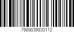 Código de barras (EAN, GTIN, SKU, ISBN): '7909038833112'