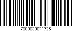 Código de barras (EAN, GTIN, SKU, ISBN): '7909038871725'