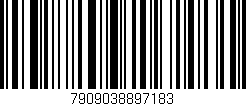 Código de barras (EAN, GTIN, SKU, ISBN): '7909038897183'