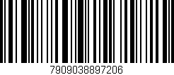 Código de barras (EAN, GTIN, SKU, ISBN): '7909038897206'