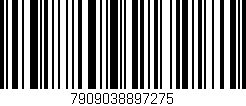 Código de barras (EAN, GTIN, SKU, ISBN): '7909038897275'