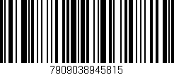 Código de barras (EAN, GTIN, SKU, ISBN): '7909038945815'