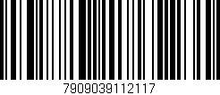 Código de barras (EAN, GTIN, SKU, ISBN): '7909039112117'