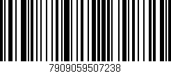 Código de barras (EAN, GTIN, SKU, ISBN): '7909059507238'