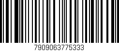 Código de barras (EAN, GTIN, SKU, ISBN): '7909063775333'