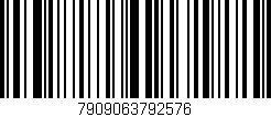 Código de barras (EAN, GTIN, SKU, ISBN): '7909063792576'