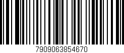 Código de barras (EAN, GTIN, SKU, ISBN): '7909063854670'