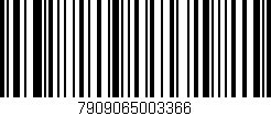 Código de barras (EAN, GTIN, SKU, ISBN): '7909065003366'