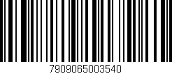 Código de barras (EAN, GTIN, SKU, ISBN): '7909065003540'