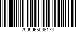 Código de barras (EAN, GTIN, SKU, ISBN): '7909065036173'
