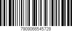 Código de barras (EAN, GTIN, SKU, ISBN): '7909066545728'