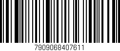 Código de barras (EAN, GTIN, SKU, ISBN): '7909068407611'