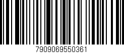 Código de barras (EAN, GTIN, SKU, ISBN): '7909069550361'