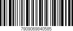 Código de barras (EAN, GTIN, SKU, ISBN): '7909069840585'