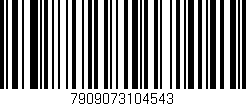 Código de barras (EAN, GTIN, SKU, ISBN): '7909073104543'