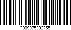 Código de barras (EAN, GTIN, SKU, ISBN): '7909075002755'