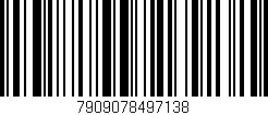 Código de barras (EAN, GTIN, SKU, ISBN): '7909078497138'