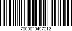 Código de barras (EAN, GTIN, SKU, ISBN): '7909078497312'