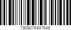 Código de barras (EAN, GTIN, SKU, ISBN): '7909078497848'