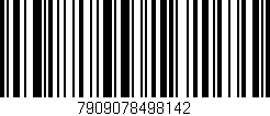 Código de barras (EAN, GTIN, SKU, ISBN): '7909078498142'