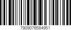 Código de barras (EAN, GTIN, SKU, ISBN): '7909078584951'
