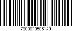 Código de barras (EAN, GTIN, SKU, ISBN): '7909078585149'