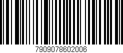 Código de barras (EAN, GTIN, SKU, ISBN): '7909078602006'