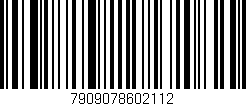 Código de barras (EAN, GTIN, SKU, ISBN): '7909078602112'